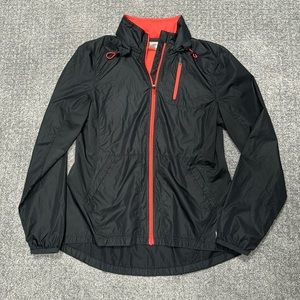 Danskin Rain Jacket with hide-away Hoodie